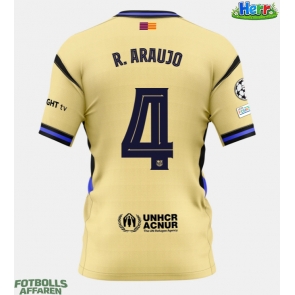 Barcelona Ronald Araujo #4 Bortatröja 2025-26 Kortärmad